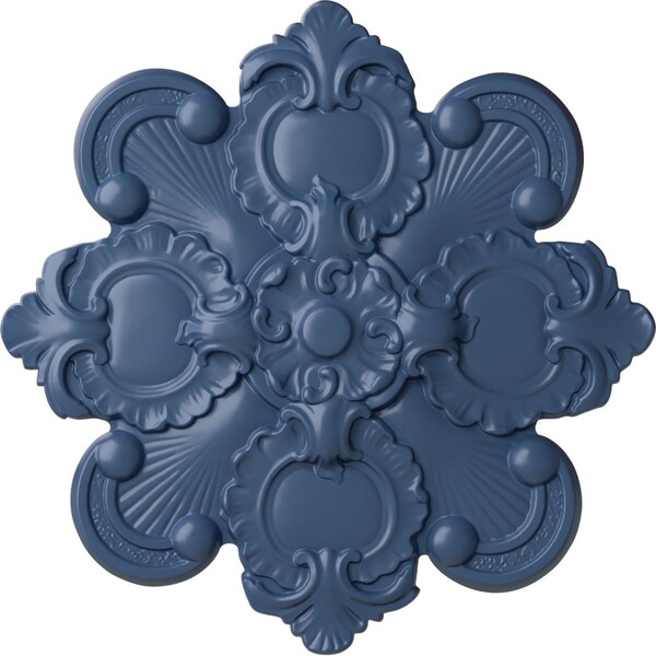 Ekena Millwork Katheryn Ceiling Medallion, Hand-Painted Americana, 18 1/8"OD x 1 1/4"P CM18KAAMF - main